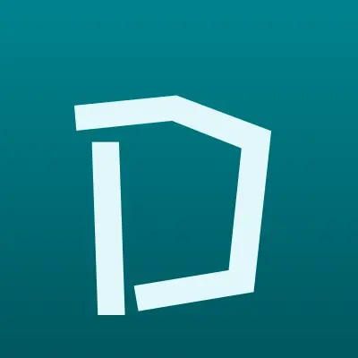 DNS, сеть цифровых супермаркетов, лого-визитка