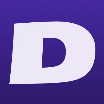 DNS, сеть цифровых супермаркетов, лого-визитка