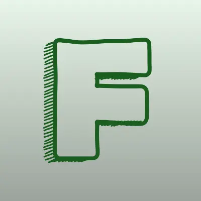 Fleur de list, салон красоты, лого-визитка