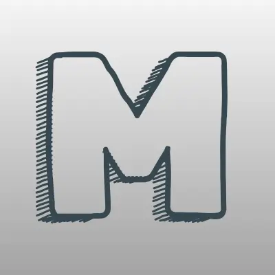 Мужской туалет, лого-визитка